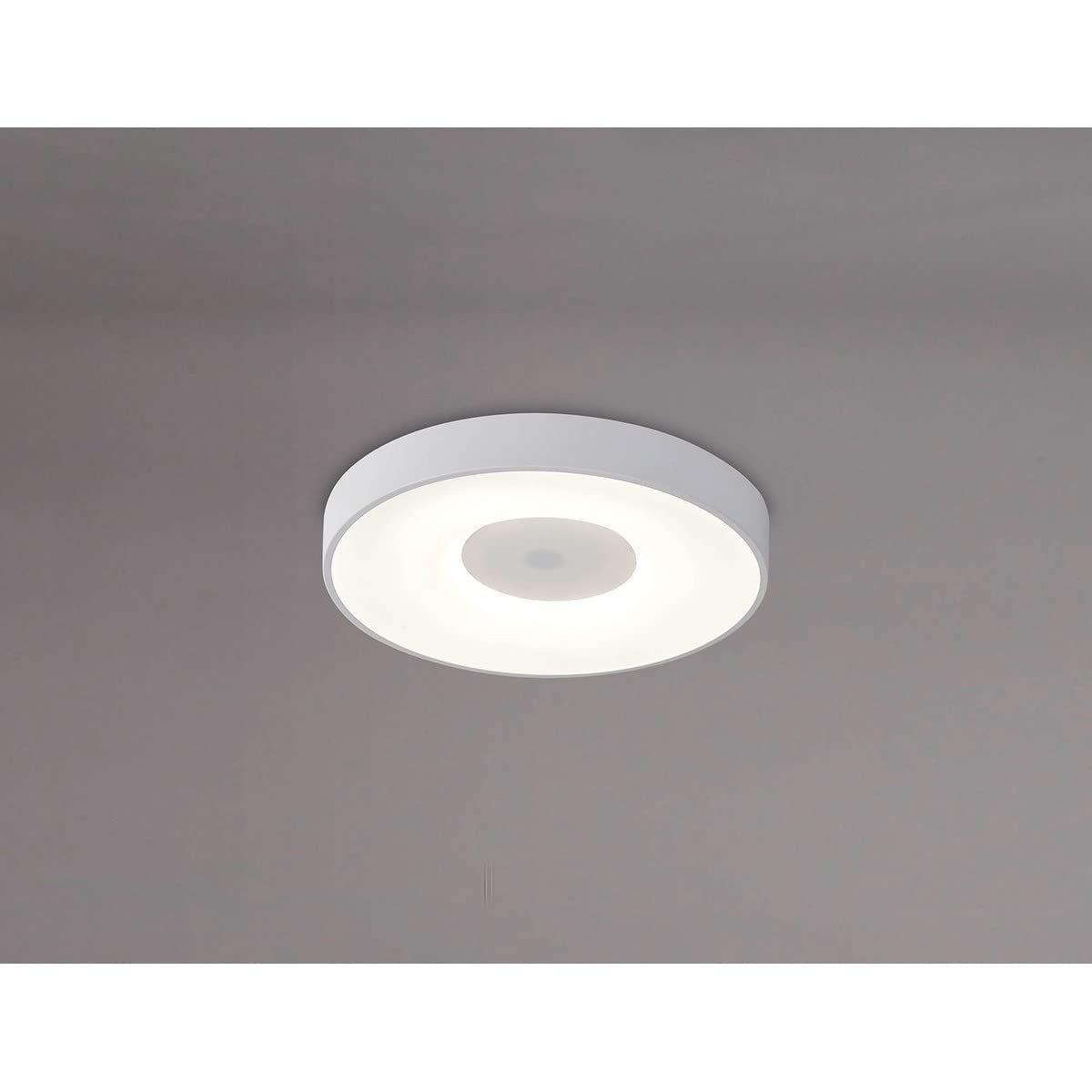 Plafón LED 56W COIN Dimable Mantra Blanco Ø38 x 6.8cm altura con mando a distancia