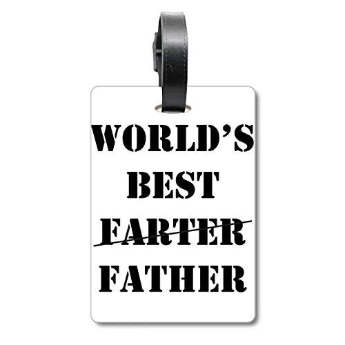 Étiquette valise voyage Best Father, cadeau de fête des pères parfait