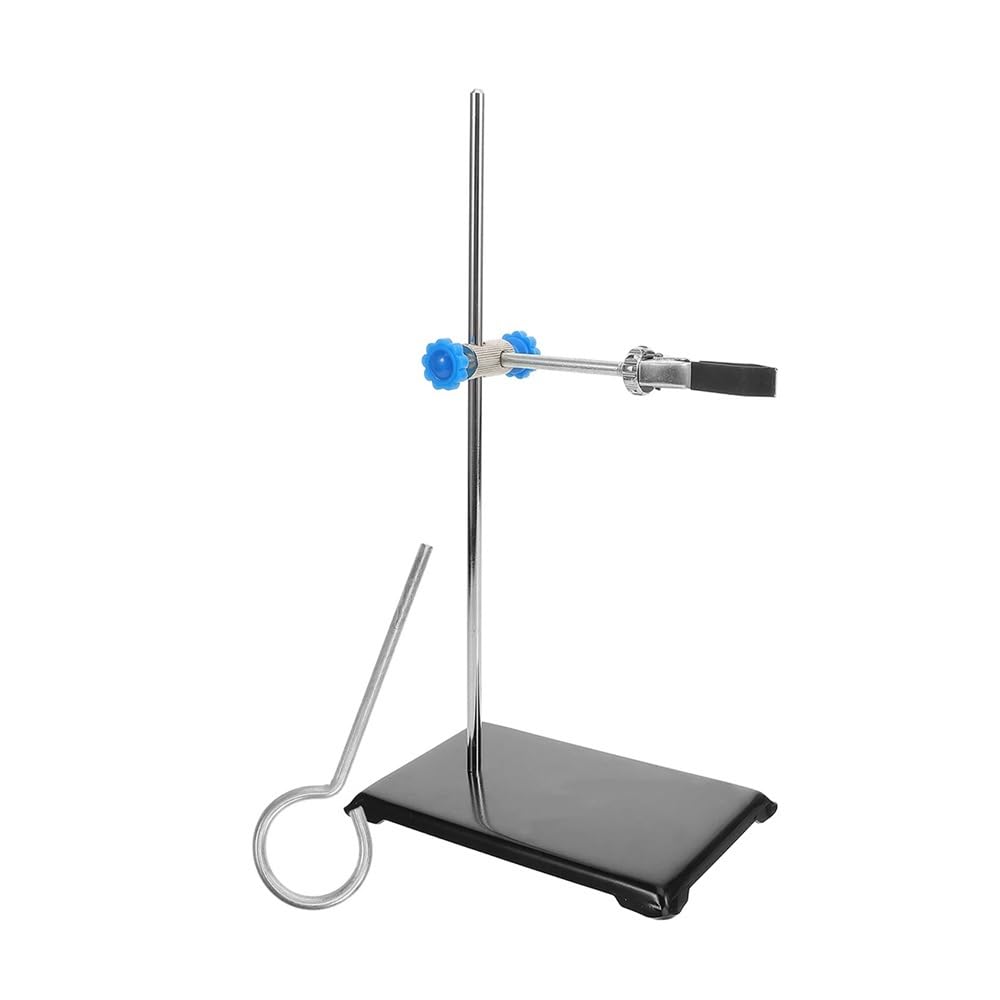 Laborausstattung und -bedarf Schwerer Eisen-Laborständer mit Klemme, stabiler Basis, Unterstützung for Experimente, Metallrahmen, Rohr, Glaskolben, Trichter