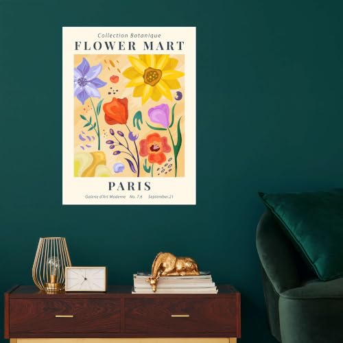Posterlounge Flower Market Paris Poster – vue 6