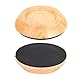 4 STÜCKE Bodenschoner Piano Caster Cups Piano Foot Pads, Runde Buchenholz Piano Caster Cup Fuß Pad Set aufrecht Klavier Caster Cups Zubehör(Wood)