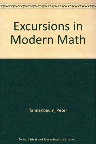 Excursions in Modern Math 013010552X Book Cover