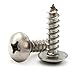 Phillips Truss Head Sheet Metal Screws 18-8 Stainless Steel - #8 x 7/16" Qty-250 - Drawer Slide Screws