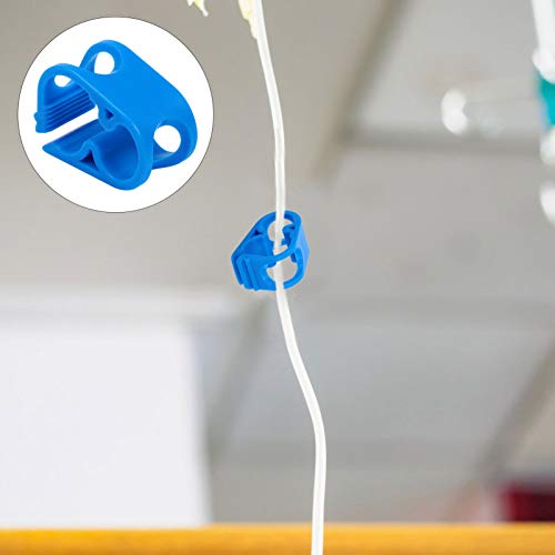 POPETPOP Kit de Braçadeiras de Tubo de Plástico 24 Unidades Braçadeira de Mangueira de Controle de F
