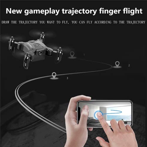 HaiMa Mini Drone Con/Senza Hd Camera Hight Hold Mode Rc Quadcopter Rtf Wifi Fpvquadcopter Follow Me Rc Helicopter Quadrocopter Kids - 2Mp Fotocamera Cina