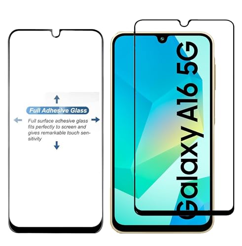 FabeKee Tempered Glass Screen Protector Compatible for Samsung Galaxy A16 5G, Galaxy M16 5G and Galaxy F16 5G (6.67 Inch) Black with Edge to Edge Coverage and Easy Installation kit 5 41dpcBWZRIL