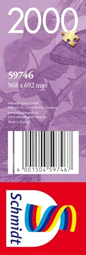 Puzzle 2000 pièces Schmidt Spiele Schmidt Spiele 59746 Jardin de papillons Paysage Neuf - vue 4