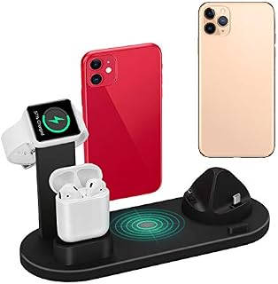 Wireless Charger 4 in 1 Charging Dock for iWatch 5 and Airpods Charging