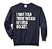 I Was Told There Would Be Field Hockey Comfort Colors Adult Sweatshirt
