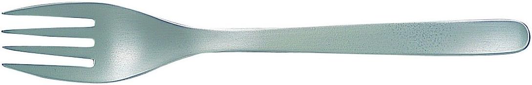 Sori Yanagi Simple Form Cutlery for Easy Use, Tsubamesanjo Stainless Steel Dinner Fork, Sleek Design for Smooth Texture, Dishwasher Safe, Brushed Finish