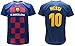 Messi 2020, Barcelona, offizielles Heim-Trikot 2019/2020, in Blisterverpackung, 10, Kinder, Erwachsene, blau, 4 anni