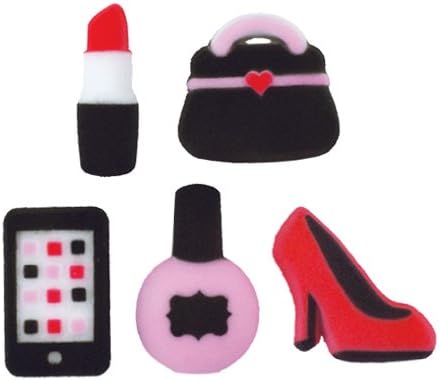 The Diva Assortment Sugar Cake Cupcake Topper Decorations / 10 pcs