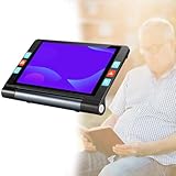 ♣【Modes de couleur et luminosité réglables】 La loupe numérique vidéo dispose de 8/18/26 options de modes de couleur (8 types par défaut) et ajuste la luminosité de l'écran, ce qui peut personnaliser l'expérience visuelle pour vous, ce qui permet à ces aides à la lecture de répondre aux besoins de différentes personnes. en particulier pour la basse vision, le daltonisme et l'amblyopie, permettant aux yeux de vivre une excellente expérience visuelle.