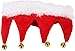 WSYGHP Collier d'animal de Compagnie - Juge de Noël Chiot Chat Chiot BES-Bustes Réglable Dog Saliva Serviette Fournitures pour Animaux de Compagnie pour Chien Chaton Collier pour Chien