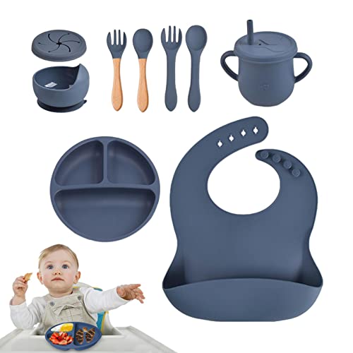 alimentação bebê silicone - pratos auto-alimentação para crianças | Suprimentos alimentação silicone