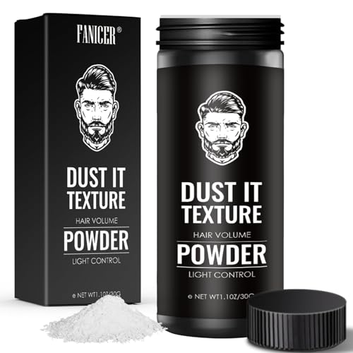 Hair Texture Powder,Polvo Para El Cabello,Polvo para Peinar de Aspecto para Hombre y Mujer,polvo de peinado con efecto mate,Fijación Duradera,Ideal para todos los tipos de cabello