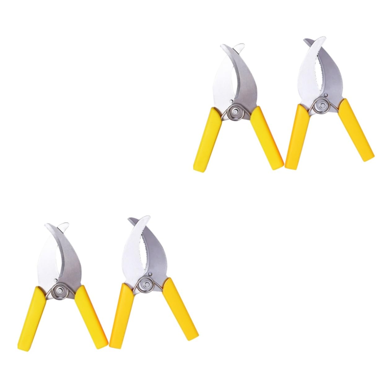 Abaodam 2 Ensembles Cisailles À Ceinturer Outil À Main Pour L'annelage Des Arbres Fruitiers Sécateurs À Main De Jardin Outil De Décapage D'écorce D'arbre Plastique 2 Pièces * 2