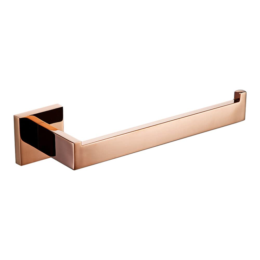 Rose Gold Bathroom Accessories Set Wall Mount Shelf Toilet Bath Hardware Paper Holder Towel Bar Rack Rail Rod Robe Hook Hanger,towel ring,1