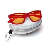 SafetyBlue - Ambient Nights Jr Kids Glasses, Non-Prescription Computer and Gaming Glasses with Green