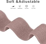 Bandes de montres intelligentes Gloryfit, 22mm Bandes de surveillance pour GloryFit T80 T70 T60 T50 P99 P98 Smartwatch, Bracelet de rechange de bracelets en nylon élastique extensible pour Gloryfit