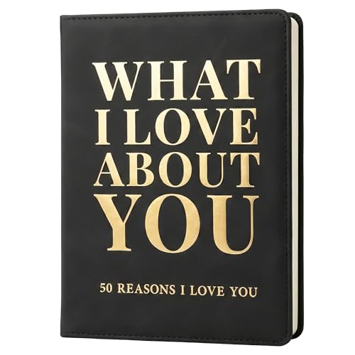 What I Love About You Leather Book – 50 Reasons