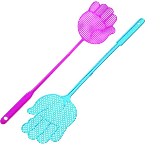 PARENCE.- Lot de 2 Tapettes à Mouches en Forme de Main