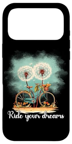 Cute Cycling Dandelion Bike Rider Women Bicycle Cyclist �X�}�z�P�[�X iPhone 17 Pro Max �p