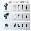 CAHAYA Tripod Boom Sheet Microphone Stand Metal Portable with Carrying Bag, for Performance Singing Speech Wedding Stage and Outdoor CY0329 #5