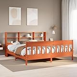 Soutien ergonomique : la tête et le pied de lit hauts maintiennent non seulement le matelas en place en toute sécurité, mais offrent également un excellent soutien dorsal lorsque vous lisez ou regardez la télévision au lit, ce qui augmente le confort et la fonctionnalité de ce meuble de chambre.