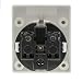 BeMatik - Base de enchufe schuko empotrable IP44 a tornillo con tapa...
