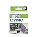 DYMO Standard D1 Labeling Tape for LabelManager Label Makers, Black print on White tape, 3/8'' W x 23' L, 1 cartridge (41913)