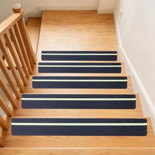 Bande antidérapante escalier phosphorescente CREATCABIN 10x76 cm