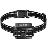 Dog Bark Collar, CMUBH Bark Collar for Large Dog, Rechargeable Anti Bark Collar for Medium Small Dogs with 5 Adjustable Sensitivity and Intensity Beep Vibration