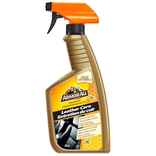 Armor All 18981 Premium Leather Care Beeswax, Brown, 473 ml