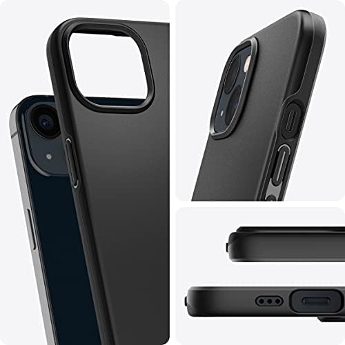 Spigen Thin Fit Case Compatible with iPhone 13 mini - Black