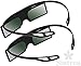 Sintron 2X 3D RF Glasses Eyewear for Sony Panasonic Samsung 3D TV, Compatible with TDG-BT400A TDG-BT500A SSG-5100GB TY-ER3D4MU (2 Pairs)