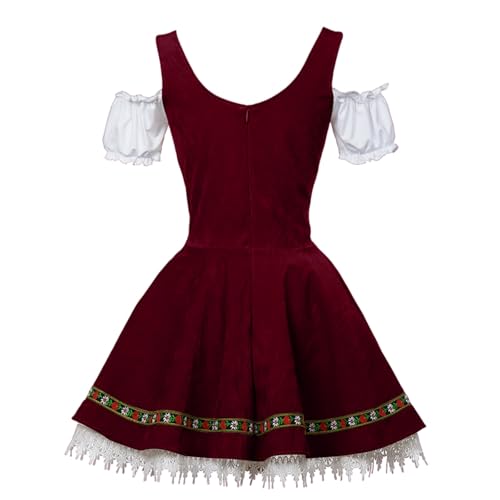 Robe Dirndl courte grandes tailles pour la Fête de la Bière