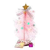 Decoraciones navideñas adornos para árbol de Navidad, manualidades hechas a mano para niños, árbol de Navidad creativo, decoraciones de festival, juguetes educativos, se pueden iluminar portasellos
