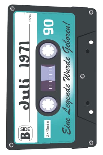 Mein 51er Geburtstag. Jahrgang 1971: Juli 1971 Eine Legende Wurde Geboren!, Notizbuch / Gästebuch, 120 Seiten Glückwünsche, Geburtstagsgeschenk für ... Mann,Vater, Mutter, Großvater und Großmutter