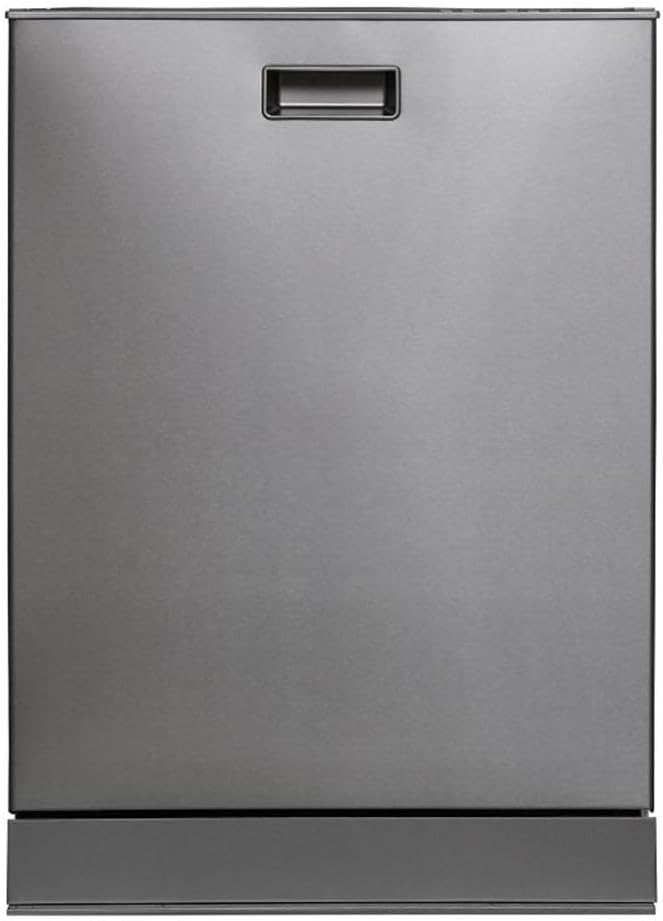 Pemberly Row 24" Stainless Steel Built-in Dishwasher, Top Control, Silver Finish, 15 Place Settings, Turbo Dry, Sanitize Mode, Flood Protection, Quiet Operation, Energy-Efficient Kitchen Appliance