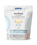 Method Laundry Detergent Packs, Free + Clear, 42 Loads