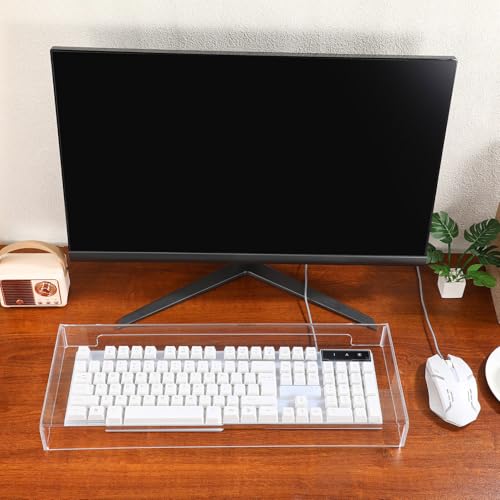 Protección completa con la cubierta antipolvo de acrílico para teclado 5