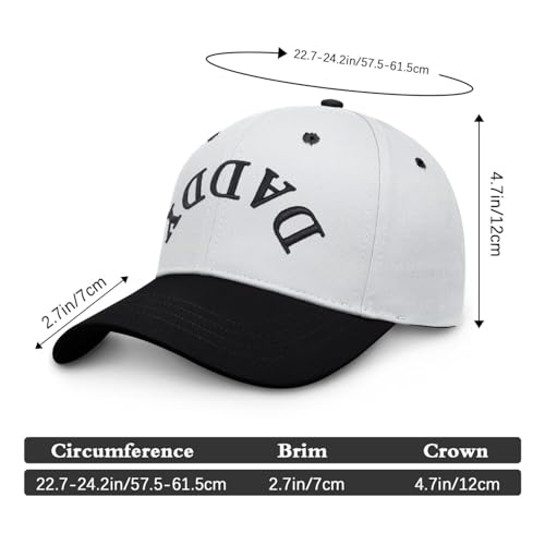 Image of Mothers Day Snapback,Adjustable Embroidered Mom Dad Trucker Hat,Cotton Baseball Cap