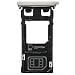 Produktbild Original Sony Sim und SD Kartenhalter white / weiß für Sony Xperia X F5121 (SIM SD Tray, Holder) - 1302-4831