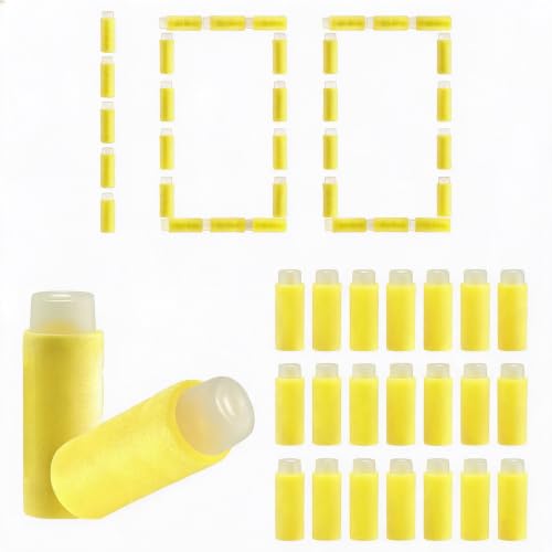 SYNTHORA 100PCS Short Foam Darts, Half-Length Soft Dart Refill Compatible for NERF Pro Stryfe X, High-Precision Short Darts for Enhanced Accuracy and Extended Gameplay(Noctilucent)