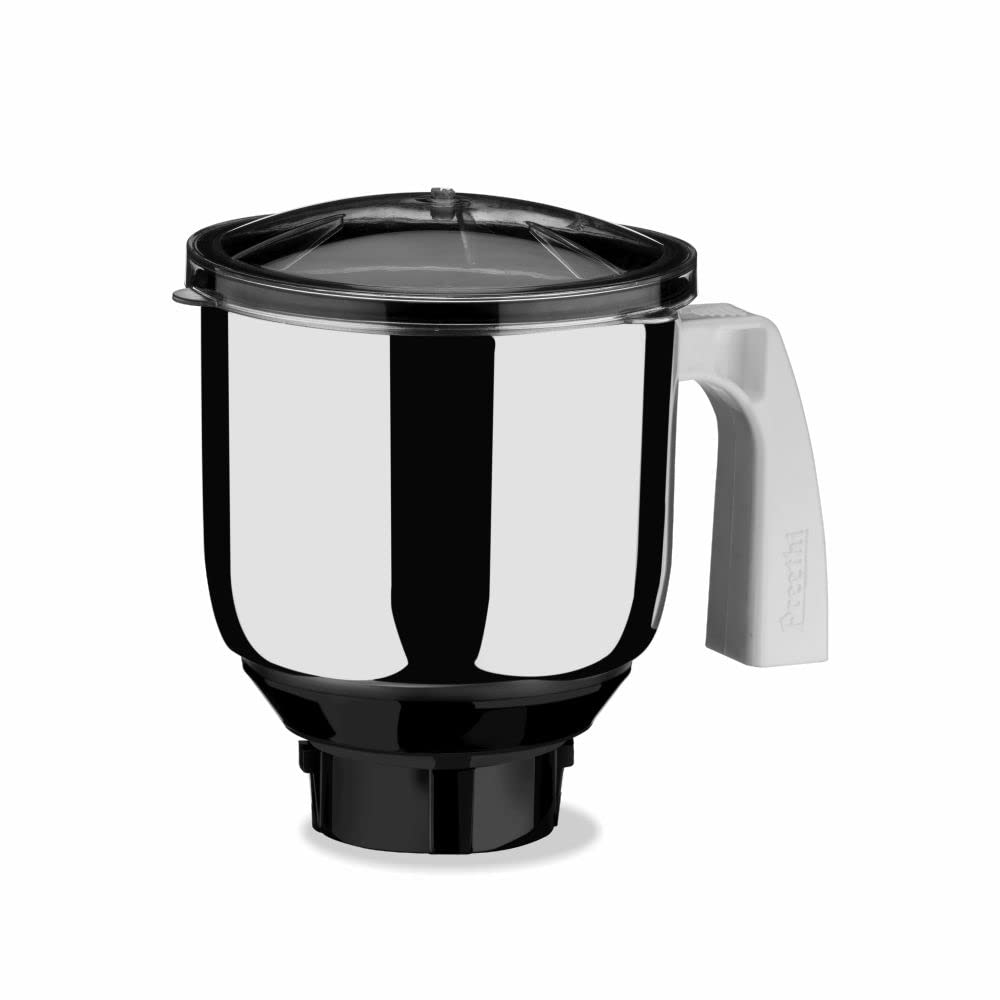 Preethi Mixer Grinder Jar MGA-511 1.25-Litre Jar (Steel/Transparent)