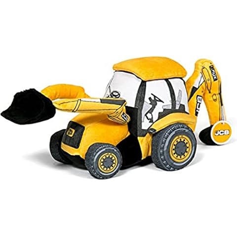 JCB 3CX Backhoe Plush Soft Toy Cover