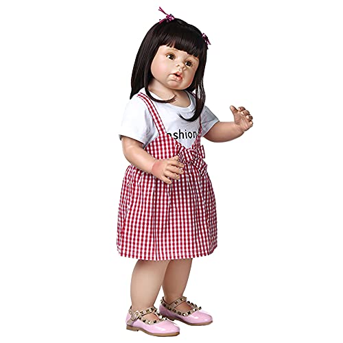 YIHANGG 70CM Reborn Kleinkindpuppe Lebensechte Babypuppen Mit Kugelgelenk Modell Für Kinderkleidung Kunstpuppe Zum Sammeln Spielzeug Spielkamerad – Bild 5