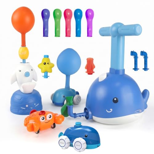 Juego de Coches de Juguete con Globos para Tardes de Carreras en Familia sin Pilas
