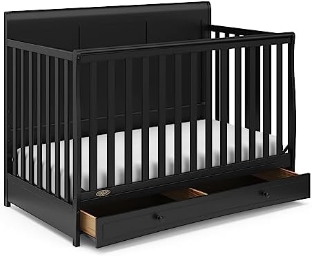 Graco Asheville 5-in-1 Convertible Crib with Drawer – GREENGUARD ...
